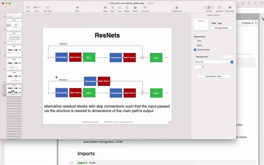 L14.3.2.2 ResNet-34 in PyTorch -- Code Example