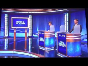 Final Jeopardy! 9/24/2021 Matt Amdoio Becomes $1 Million Dollar Champion