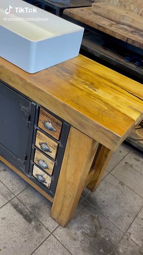 Transformation d’un établi de menuisier sur mesure à l’atelier Toulouse