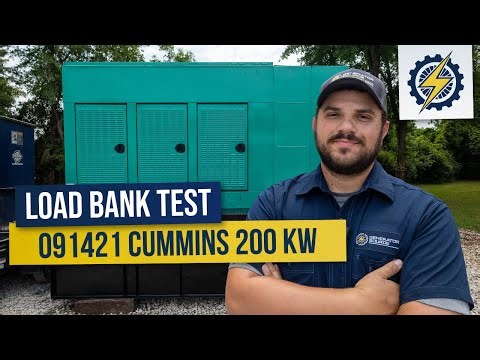 Load Bank Testing a 200kW Cummins Diesel Generator | 31-Point Inspection | Generator Source