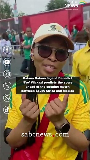 Bafana Bafana legend Benedict ‘Tso’ Vilakazi predicts the score ahead of the opening match