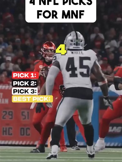 4 Monday Night Football picks I'd put my house on tonight #nfl #nflplayoffs #nflnews
