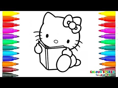 Hello Kitty Coloring Pages