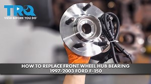 How to Replace Front Wheel Bearing Hub 1997-2003 Ford F-150