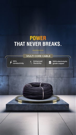 27 reactions | Behind every powerful machine is a stronger connection. The Multicore Cable keeps industries running with power that never breaks. #AnchorbyPanasonic #MultiCoreCable #AnchorCables | Anchor by Panasonic | Facebook