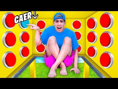 100 BOTONES MISTERIOSOS Y UNO TE HACE CAER !!!