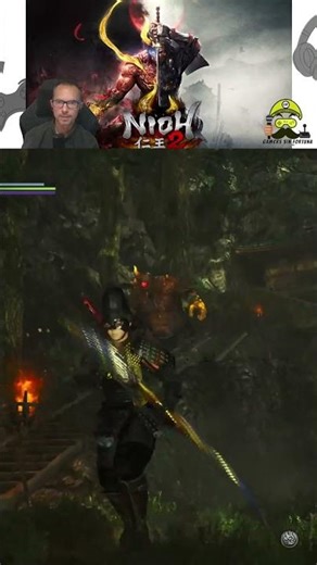 El Yokai 👹 Uniojo 👁️nos quiere aplastar con una roca 🪨pero... #nioh2 #shorts