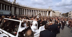 On May 13th, 1981, Pope John Paul II was shot at close range by a would-be assassin from Turkey