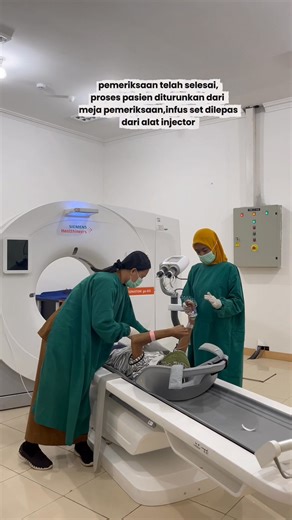 PART 4 pemeriksaan CT-Scan abdomen kontras selesai,pasien bisa dipindahkan ke bed. pasien bisa kembali ke ruangan rawat inap. #CTscan #abdomen #radiologist #abdomenkontras | Susanti Sihotang