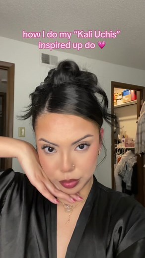 Kali Uchis Inspired Updo Hairstyle Tutorial
