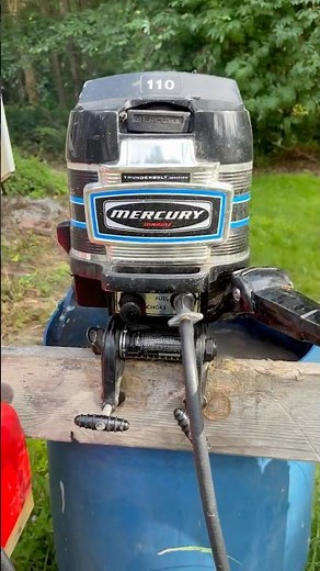 Mercury 9.8hp 1st generation Thunderbolt ignition motor