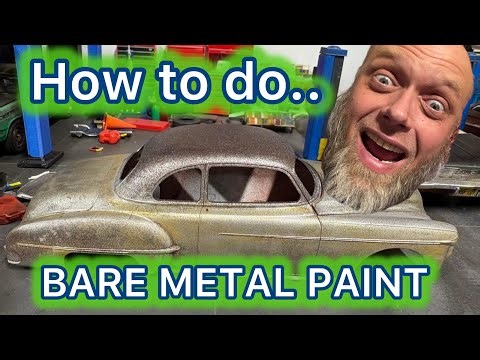How to make BARE METAL Model Cars Paint Effect EP150