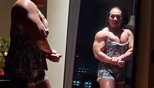 Robert Frik on Instagram: "When Pecs are BIG, pumped and Bouncing @ifbbpro_abioj #big #pecs #heavychest #thickpecs #flex"