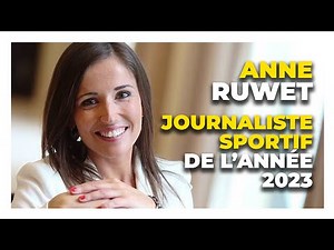 Anne Ruwet élue journaliste sportif de l’année aux Ciné-Télé-Revue Awards 2023