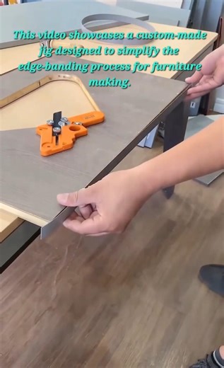 Smart DIY Edge Banding Tool & Precision Glue Applicator for Woodworking