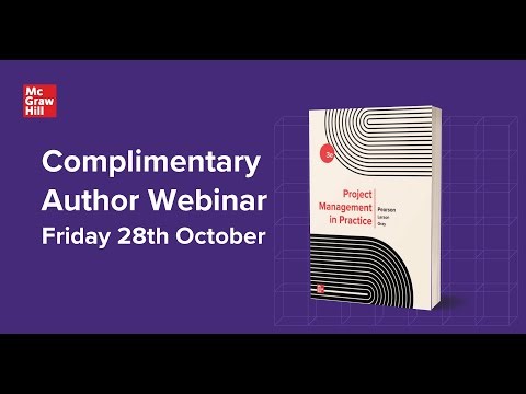 Neil Pearson, Project Management in Practice Webinar, 28th Oct 2022