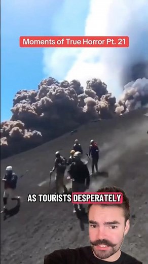 Pure HORROR on Mount Etna as volcano erupts… #morbidfacts