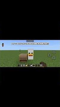 How to make a chicken banner in Minecraft! #bannertutorial #minecraft