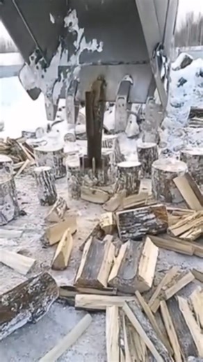 11M views · 63K reactions | Fall is upon us and that means 蝹 is running through our veins. What’s your best method for chopping firewood for the winter season? #diy #fall #firewood #winter | The Off Grid Cabin | Facebook