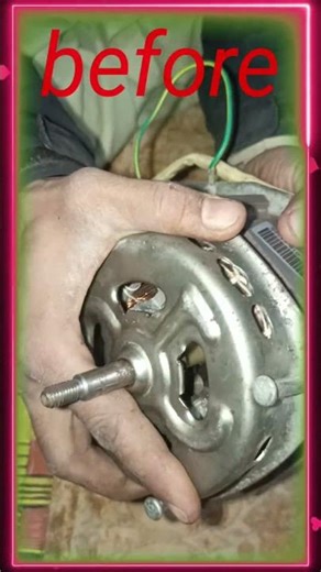 Washing Machine Motor Manual Testing#tutorial#trending #machine/washing Machine wash motor open