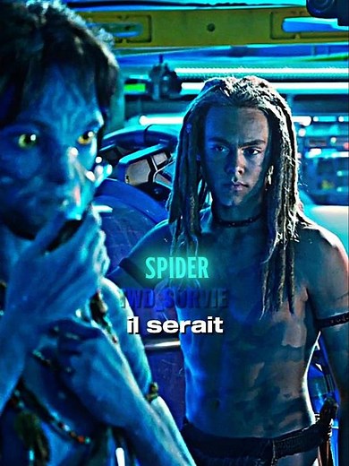 Lo'ak et Spider blague et Kiri n'apprécie pas VF / Avatar: La Voie de l'eau 2022 #shorts