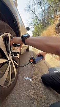 MY BYD TIRE WENT FLAT ON THE HIGHWAY! I DIDN'T CHOOSE THE SIZE OF THE HOLE So I tried using the r...