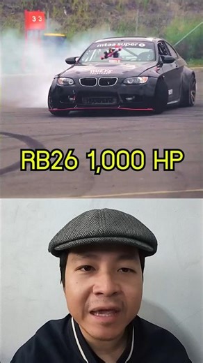 This man swapped his BMW M3 for an RB26 engine. #bmw #mpower #rb26