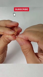 How to make infinity rings - handmade wire jewelry #diy #shortsvideo #trending #making