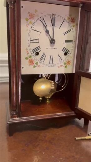 Antique Seth Thomas 8-day Miniature Pillar-and-scroll / Chippendale Shelf Clock - Etsy