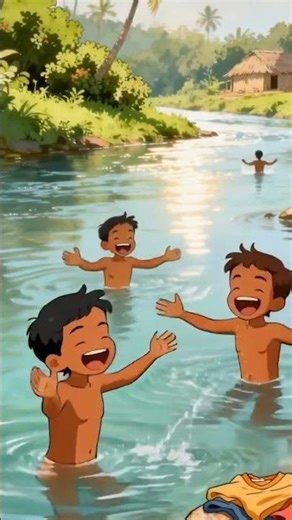 Sunday full fun in 90s# odia#animation✨