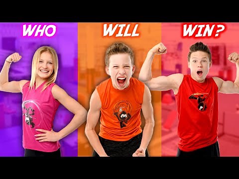 Sibling ninja challenge! Who will win Ninja regionals?