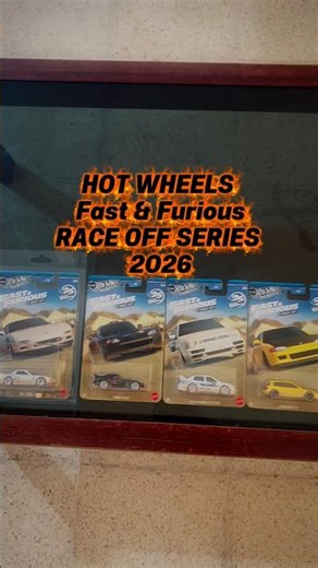 🏁 Complete! Hot Wheels Race Off Series 2026 🏁#HotWheels #RaceOff2026