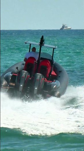 How fast can you go on a 900HP Rib?