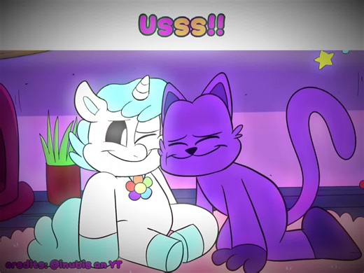 This does NOT have to be taken as a ship, however, I do not care if you take it as one || tags: #catnap #dogday #smilingcritters #poppyplaytime #fyp