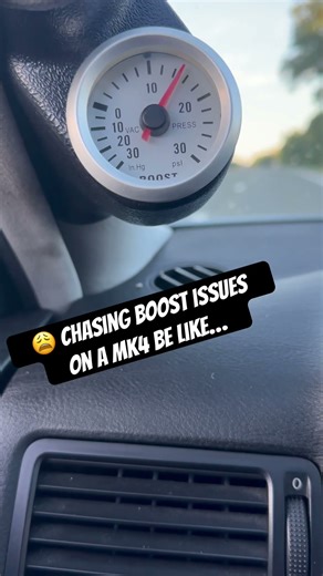 Chasing Boost Issues on a MK4 😂😳😩 #vw #mk4 #fun #thegibproject