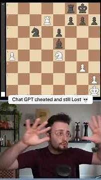 AI Cheater !! Chat GPT vs Stockfish #chess #gothamchess