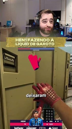 FALLEN REACTS TO HEN1 CRUSHING WITH AN AWP IN FURIA