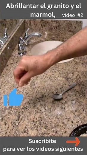 How to polish marble and granite #cleaning #tips #diy #granitepolish #polishing #marble
