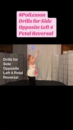 This poi tutorial offers one and two handed drills to assist artists in solidifying their side opposite left 4 petal antispin as well as one handed drills to help learn the side opposite left 4 petal reversal between antispin and inspin. ✨ If you’re looking for more detailed personal feedback customized for your needs, book a lesson. Starting Spring Equinox 2025 new rates for 20 minutes total, 18 minutes on the mat, are: $60 for 1 lesson or monthly bundles of: 2 lessons for $80 or 4 lessons for 