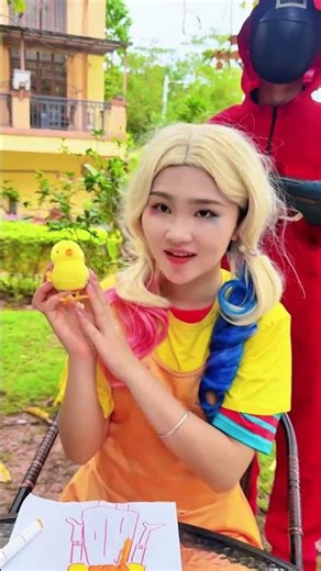 如何才能调出橙色#Harley Quinn #joker