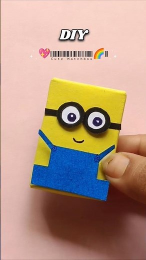 DIY Minion Matchbox Craft 😍
