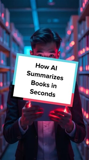 Ever wondered how AI can help you read more in less time? Discover how intelligent summarization tools are changing the way we consume books! #AI #BookSummaries #TechExplained #Productivity #ReadingHacks