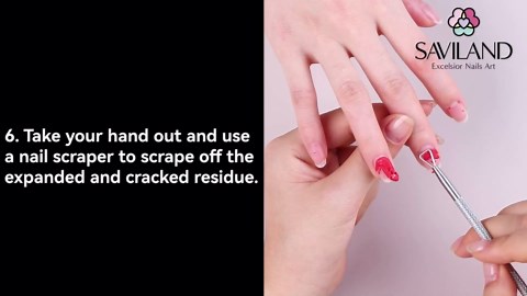 Saviland Essentials Nail Polish Remover Machine: Nail Soaking Bowl & Acetone Nail Polish Remover Gel Nail Remover Machine with Nail Soak off Bowl Soaker Tech Acrylic Nail Remover Steam Salon Home DIY