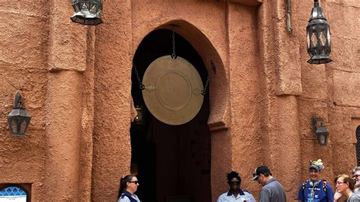 Restaurant Marrakesh Sign Taken Down From EPCOT | Chip and Company