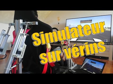 Un simulateur sur vérin à la maison ?