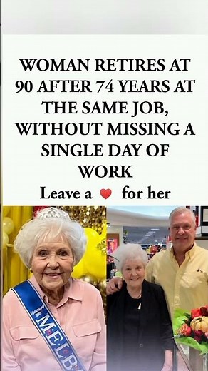 🏬👑Melba Mebane Worked at Dillard's for 74 Years – Never Missed a Single Day! 🙌