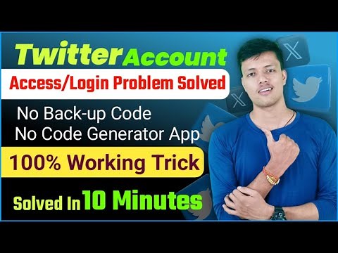How To Recover Our Twitter Account If You Lost Your Two-factor Authentication And Backup Code