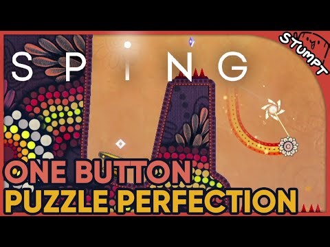 One Button Puzzle Perfection - SPiNG (Demo Gameplay)