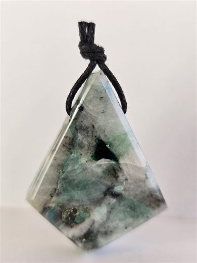 Ajoite in Quartz From South Africa- Drilled for Jewelry-polished # 6205 - Etsy