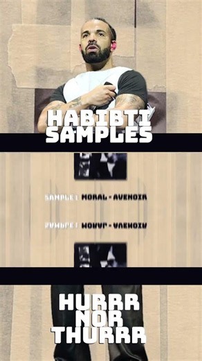 The original samples behind “Hurrr Nor Thurrr” from Drake’s HABIBTI